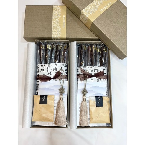 이가정과 도라지정과 상견례선물 첫인사 선물세트 300g, 1개, 크리스탈남색