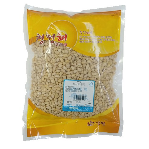 잣 백잣 500g(중국산), 1개