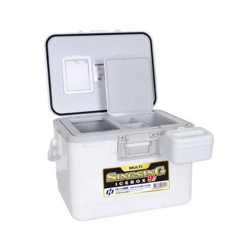 해동 카리스마 아이스박스 9L 12L 18L 24L 30L, 화이트블랙, 1개
