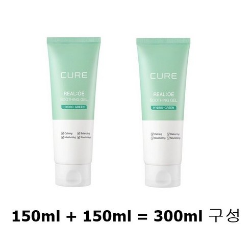 듀벨라 알로에 베라 수딩젤 100%, 1개, 1000ml 브링그린알로에 Best Top5 11 김정문알로에 큐어 리알로에 수딩젤, 300ml, 1개