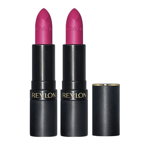 레브론 Super Lustrous The Luscious Mattes Lipstick, 2개, 5 Heart Breaker