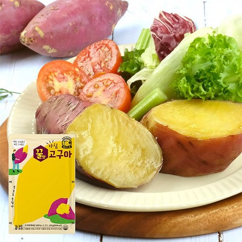 [바로드숑] 바로먹는 실온 보관 꿀고구마(통) 1kg (팩 수 상이), 1개