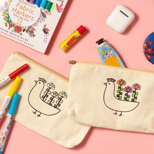 나만의 개성을 담은 전통 패브릭 파우치