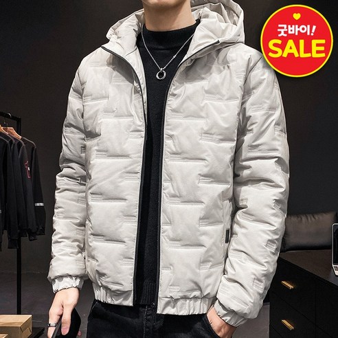 킹앤조이 브랜트 후드 경량 패딩 점퍼