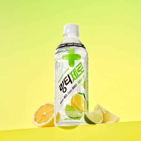 상큼함이 샘솟는 링티 제로 레몬라임으로 일상에 활력을 더하세요!