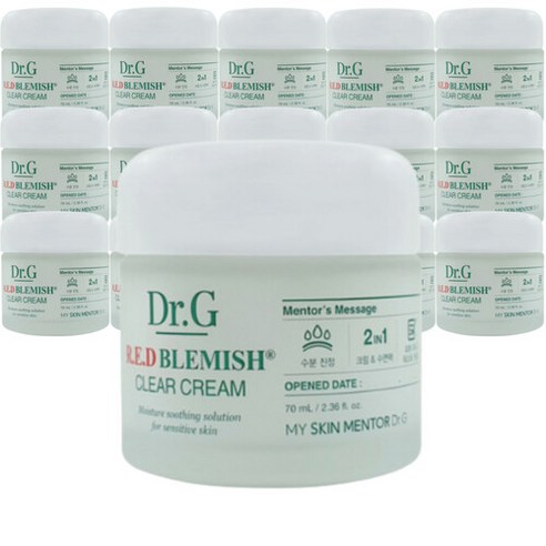 닥터지 수분크림 레드블레미쉬클리어 크림 70ml 1개, 상세페이지 참조, 상세페이지 참조
