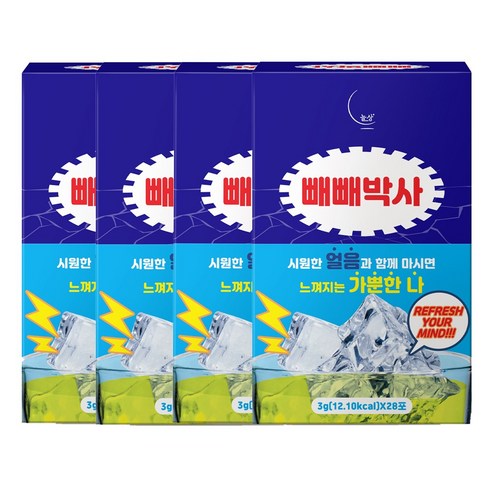 늘상 빼빼박사, 84g, 4개