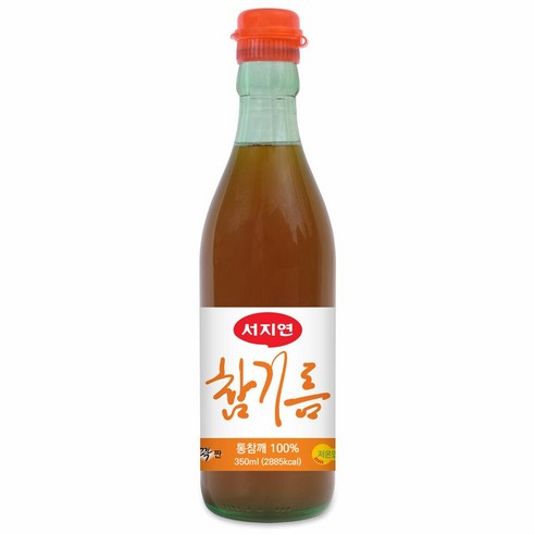 키밍 / 서지연 참기름 350ml /통참깨 /저온압착유, 4개