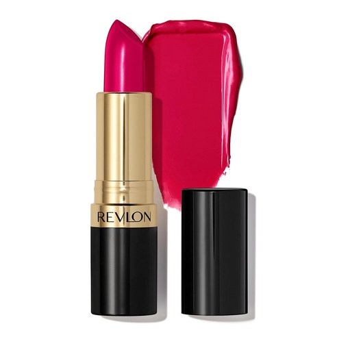 Revlon Super Lustrous Lipstick Lip Makeup Gift S Revlon Super Lustrous 립스틱 립 메이크업 선물 여성용 스타킹 스터퍼, 440 체리 더 스노우, 4g, 1개