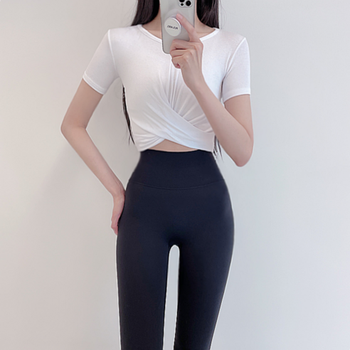 로라벨 차트 필라테스복 요가복 커버업 운동복