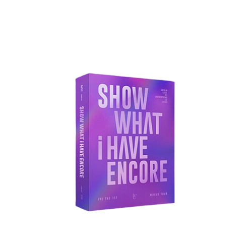 아이브 앨범 키트 블루레이 - IVE THE 1ST WORLD TOUR <SHOW WHAT I HAVE - ENCORE>