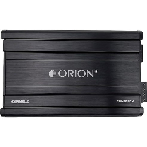 .AVD. Orion Cobalt 4 채널 앰프 - 클래스 A/B 멀티채널 앰프 1000W RMS 2000W 최대 자동차 전자 자동차 오디오 스테레오 서브 우퍼 2옴 안정적인 베