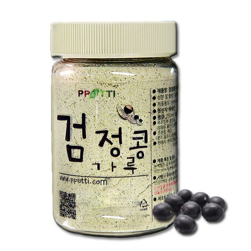 뿌띠 국산 검정콩가루- 곡물팩 한방팩, 1개, 120g