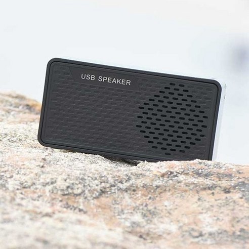 휴대성이 뛰어나고 선명한 사운드를 제공하는 HONK 미니 휴대용 USB 스피커