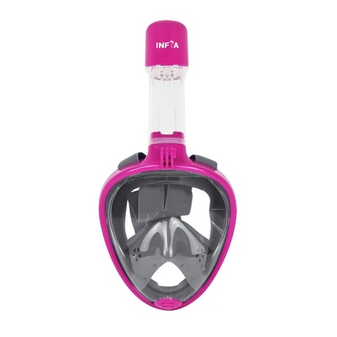 인피아 풀페이스 스노쿨링마스크, 와인