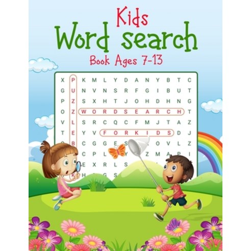 Kids Word Search Book Ages 7-13: 100 word search fun puzzles with picture themed design and clever c... Paperback, Independently Published, English, 9798595219761