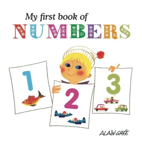 (영문도서) My First Book of Numbers Board Books, Button Books, English, 9781908985408