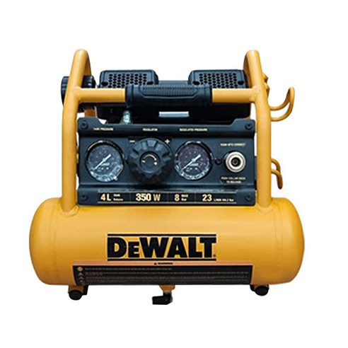 디월트 콤프레샤 DXCM3300481 저소음 오일리스 고출력 4리터, 1개