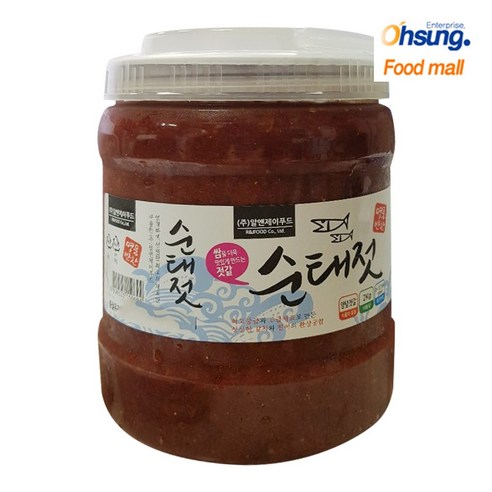 [오성식품] 순태젓2kg 양념젓갈 - 기타젓갈 | 쿠팡