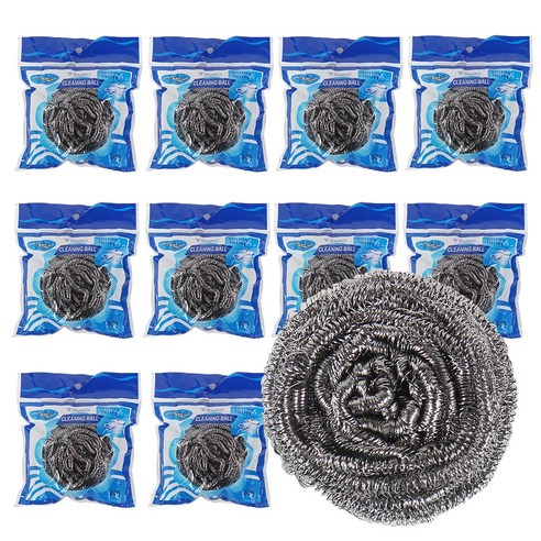 깔끔e 키친 다용도 철수세미 40g, 10개입, 2세트