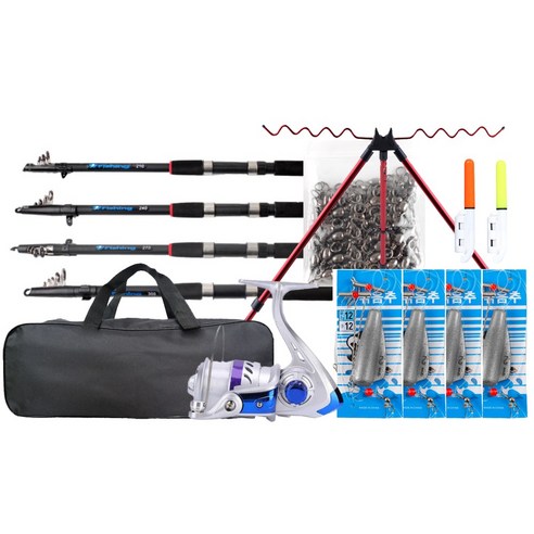 초보자라도 쉽게 즐길 수 있는 완벽한 낚시 세트