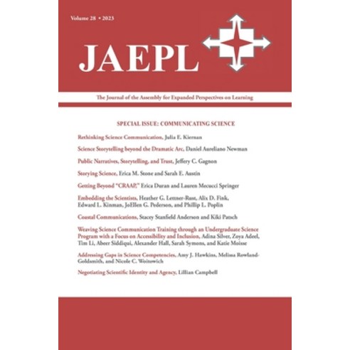 (영문도서) Jaepl 28 (2023): The Journal of the Assembly for Expanded Perspectives on Learning Paperback, Parlor Press, English, 9781643174204