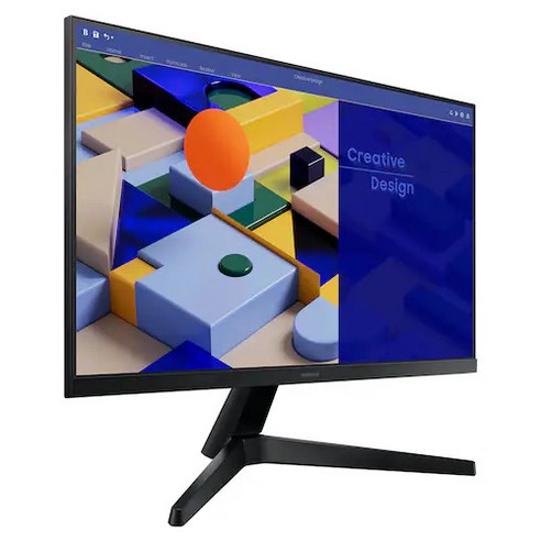 삼성전자 LS24C310 (24형모니터/IPS패널/평면/RGB+HDMI/FHD/스피커 없음/HDMI케이블제공), LS24C310EAKXKR