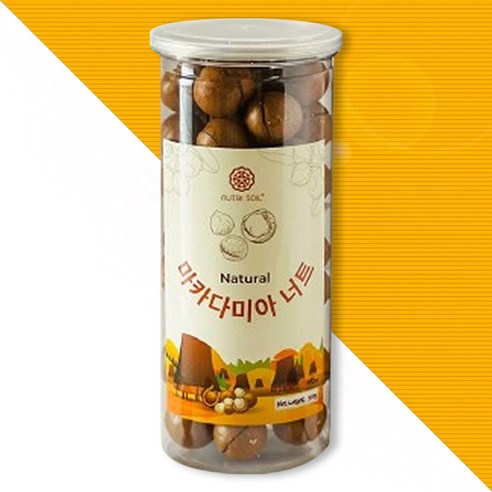 통 껍질까먹는 마카다미아 너트 500g, 1개, 1개