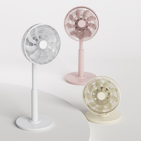 한일 워셔블 특허선풍기 무소음 BLDC 가정용 리모컨 아기바람 원터치 헤드 조립, 핑크