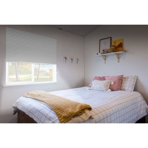 빛을 조절하고 공간을 아름답게, 붙이는 셀프 허니콤 암막 블라인드로 당신의 일상을 더욱 풍요롭게.