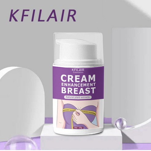 KFILAIR 풍만한 가슴 처진 가슴 커지는 바디 밀크 호르몬 리프팅 가슴 처짐 솔루션, 2개, 50g