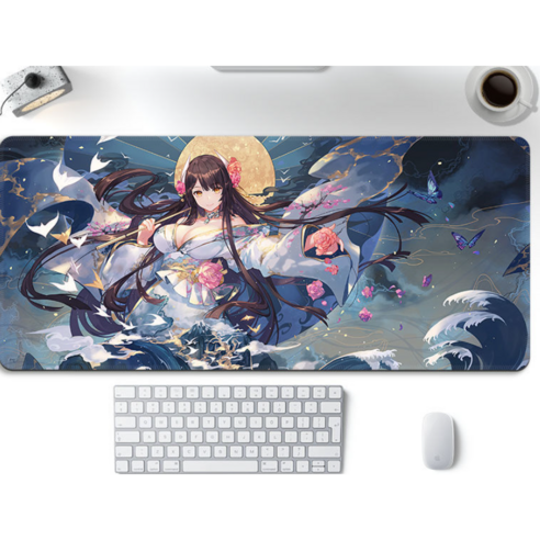 마우스 장패드 벽람항로 Azur Lane 게이밍 마우스 장패드 20종 24567, P20, 80*30cm