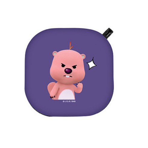 잔망루피 갤럭시 버즈프로 / 버즈라이브 하드 케이스 모음, 불끈