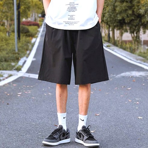 편안하고 세련된 여름 스타일을 위한 지티오비 와이드 빅사이즈 6부