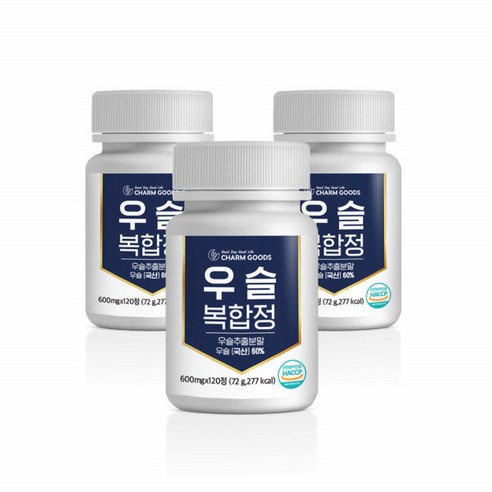 우슬 뿌리 환 우슬복합물 쇠물팍 정 120정 3통