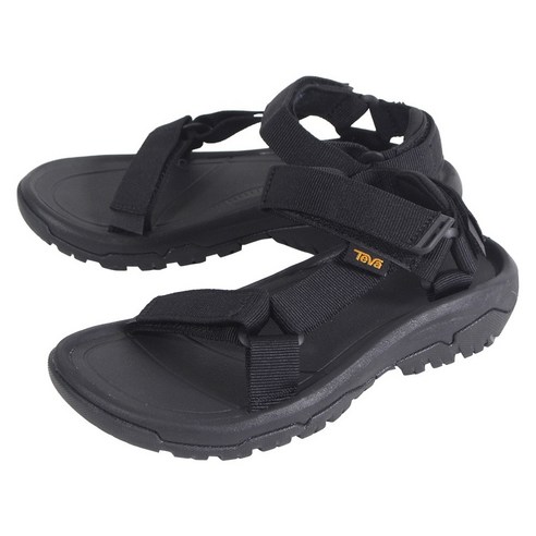 테바 Teva 여성 샌들 허리케인 XLT 2 블랙 1019235-BLK 스트랩 표면 패스너 일상 신기 타운 야외 - 컬러 156418