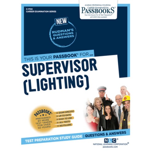 (영문도서) Supervisor (Lighting) 1724 Paperback, Passbooks, English, 9781731817242