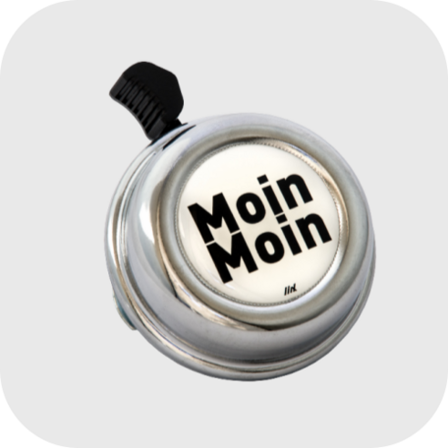 릭스 컬러 벨, 1개, Moin Moin Chrome