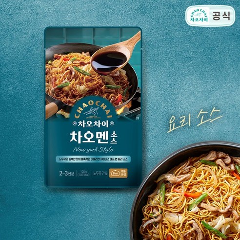 차오차이 차오멘 소스 100g / 요리형, 1개