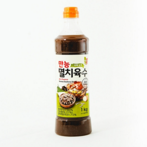 멸치육수 청우 1kg 업소 식당 대용량육수, 1개