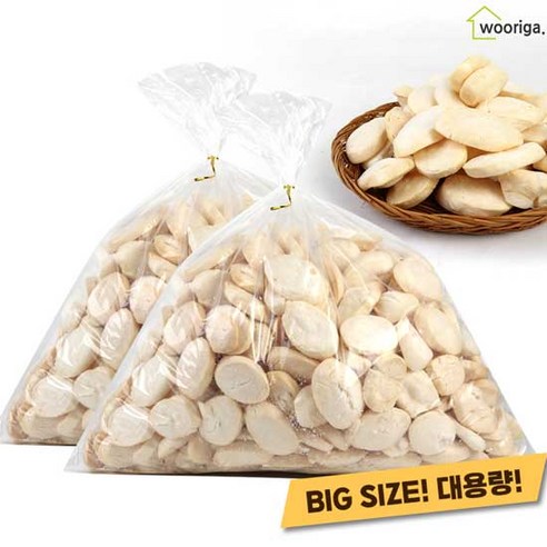 대용량 쌀떡국튀밥 750g 2봉 뻥튀기 옛날과자 쌀떡튀밥 떡뻥, 2개