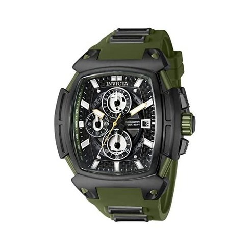 인빅타 Invicta S1 Rally Diablo Men''s Watch - 53mm. Green. Black (39699)