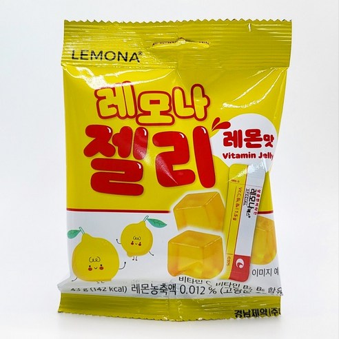 경남제약 레모나젤리 레몬맛, 43g, 80개