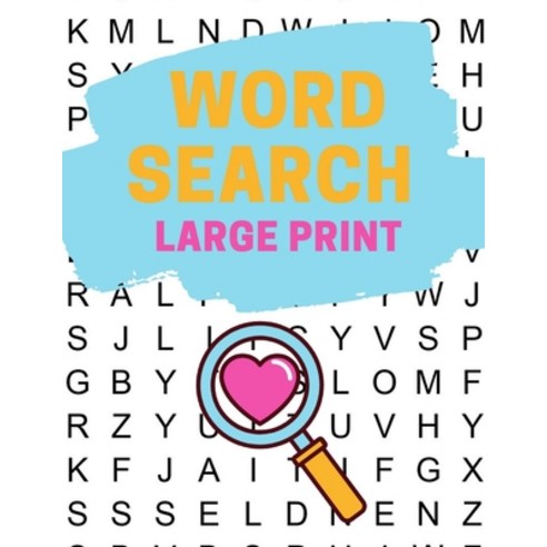 Word Search Large Print: Large Print Word Search Books for Seniors and Adults (Vol. 10) Paperback, Independently Published