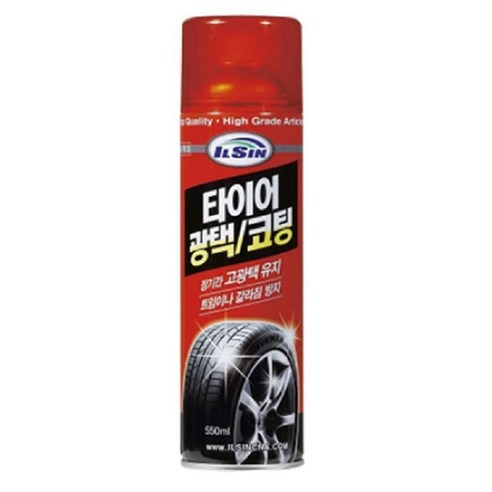 타이어 광택제 코팅제 갈변제거 세척제 550ml, 1개