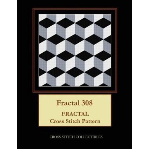 (영문도서) Fractal 308: Fractal Cross Stitch Pattern Paperback, Independently Published, English, 9781075085512