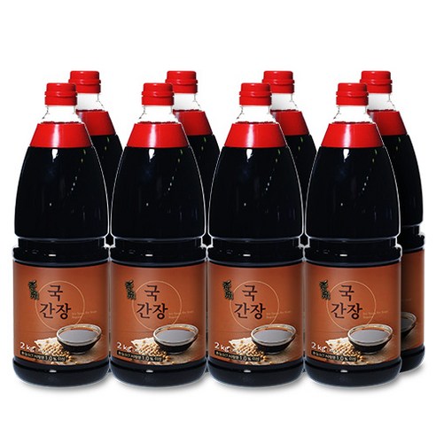 청비 국간장 (2kg/8병), 8개, 2kg