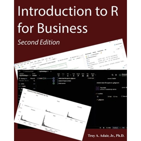 (영문도서) Introduction to R for Business Paperback, Datadicts, LLC, English, 9781734113723