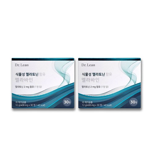 식물성 멜라토닌 2mg 함유 멜라바인, 1개, 60정