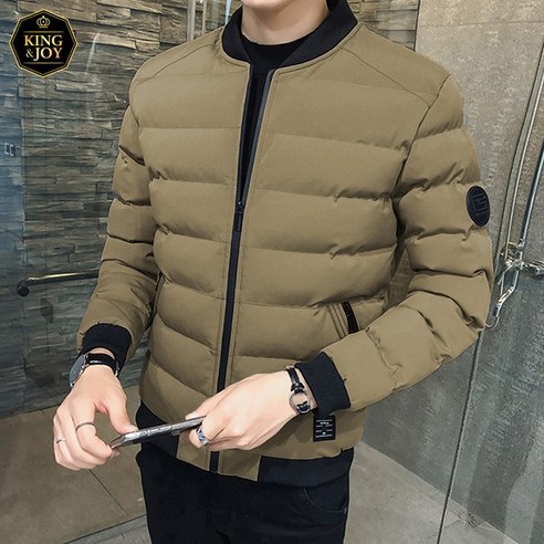 킹앤조이 브론빌 소프트터치 스탠카라 패딩 점퍼